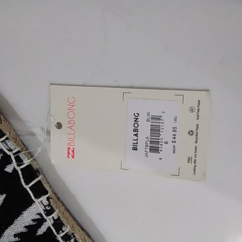 Billabong Playa Del Ola Espadrille Size 5 - Picture 7 of 7
